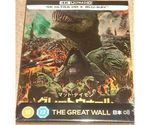 THE GREAT WALL 4K UHD COLLECTORS EDITION STEELBOOK / JAPANESE ARTWORK SERIES #8 / 4K DOLBY VISION / INCLUDES BLU RAY / IMPORT / REGION FREE.