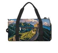 The Great Wall Sac de sport imperméable pour homme et femme - Grand sac de sport pour voyage et entraînement
