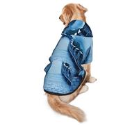 The Great Wall Sweat à capuche pour chiens de taille moyenne et grande - Vêtement en polyester doux pour animaux de compagnie, convient pour toutes les saisons