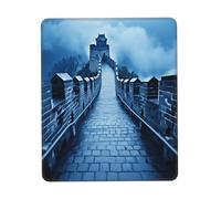 The Great Wall Tapis de souris de jeu, motif imprimé complet avec base en caoutchouc de 3 mm, ergonomique et durable pour le bureau, les jeux et l'étude