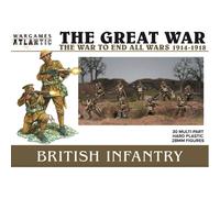 The Great War - British Infantry 1916-18 (30 Figurines) - Figurines En Plastique Rigide Multi-Parties - 28 Mm