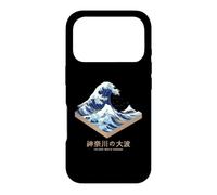 The Great Wave Kanagawa Modern 3D isométrique Wave Japonaise Coque pour iPhone 17 Pro