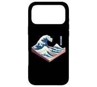 The Great Wave Kanagawa Modern 3D isométrique Wave Japonaise Coque pour iPhone 17 Pro Max