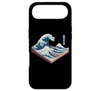 The Great Wave Kanagawa Modern 3D isométrique Wave Japonaise Coque pour iPhone Air