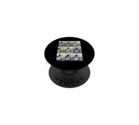 The Great Wave Off Kanagawa Hokusai Art Japonais rétro PopSockets PopGrip Adhésif