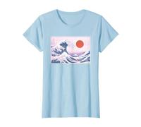 The Great Wave off Kanagawa Japanese Aesthetic Vaporwave T-Shirt
