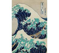 The Great Wave Off Kanagawa Japanese Vintage Print Journal: College Journal Ruled, 6"X9", 120 Pages