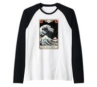 The Great Wave Off Kanagawa Tarot Card Night Art Japan Manche Raglan