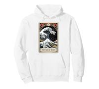 The Great Wave Off Kanagawa Tarot Card Night Art Japan Sweat à Capuche