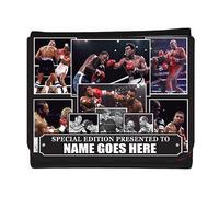 The Greatest Icon Boxing Legends Portefeuille personnalisable avec maillot de football, Multicolore, M, Moderne