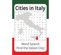 The Greatest Italy Word Search Puzzle Book: Word Searches with Easy to Read Print about Italy, Italian Cities, Italian Culture and More|6x9 inches, 110 pages|50+ puzzles ... Puzzle Searching