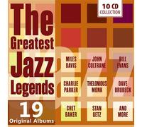 The Greatest Jazz Legends - 19 Albums Originaux CD