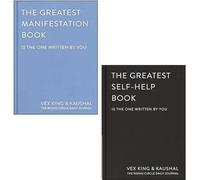 The Greatest Self-Help Book, The Greatest Manifestation Book (is the one written by you) By Vex King, Kaushal 2 Books Collection Set