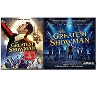 The Greatest Showman [Blu-ray + Digital Download] Movie Plus Sing-along + The Greatest Showman Audio CD original songs by Benj Pasek & Justin Paul + Extras + The Spectacle + Galleries + Music Machine