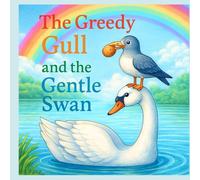 THE GREEDY GULL AND THE GENTLE SWAN: Classic, rhythmic, and already close to your original - perfect for picture books.Soft, warm, emotional, instantly kid-friendly.