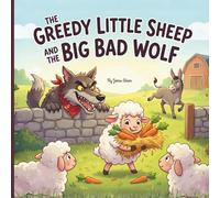 The Greedy Little Sheep and the Big Bad Wolf: A Fun Rhyming Read-Aloud Bedtime Picture Book for Kids Ages 3-7 About Sharing, Friendship & Teamwork