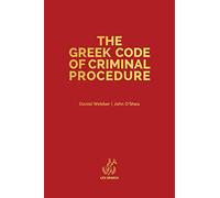 The Greek Code of Criminal Procedure