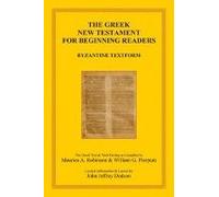 The Greek New Testament For Beginning Readers
