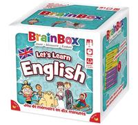 The Green Board Game Co. | Brainbox : Apprenons l'Anglais | Jeu de société | À partir de 8 ans | 1 joueur et plus | 10 minutes
