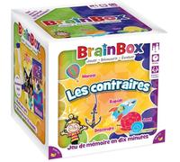 The Green Board Game Co. | Brainbox : Les Contraires | Jeu de société | À partir de 4 ans | 2 joueurs et plus | 10 minutes