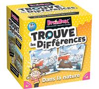 The Green Board Game Co. | Brainbox : Trouve les différences - Dans la nature | Jeu de société | À partir de 6 ans