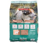The Green Dog: Super Premium - Petite bouchée adulte - Sac de 7,5 kg - Protéines végétales, croquettes sèches végétaliennes, sans gluten, nutrition complète