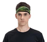 The Green Lizard Bandeau de sport unisexe respirant et résistant à l'humidité, convient pour la course à pied, le cyclisme, le yoga en attente de sport