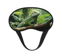 The Green Lizard Masque pour les yeux ultime pour dormir, masque doux et confortable, masque relaxant sans pression nocturne.