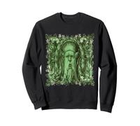 The Green Man Foliate Head Païen Art Sweatshirt