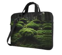 The Green of Moss Sac pour ordinateur portable 14" Motif imprimé Vert