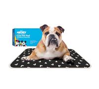 The Green Pet Shop Cool Pet Pad Tapis auto-rafraîchissant activé par pression pour chiens et chats de 9,5 à 20,4 kg - Gel non toxique, pas besoin d'eau - Taille M