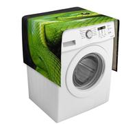 The Green Snake Housse de protection pour machine à laver et sèche-linge avec poches de rangement 137,9 x 52,1 cm
