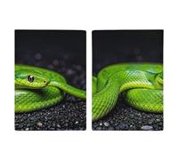 The Green Snake Passport Protector Slim Passport Holder for Travel Essentials Compact Passport Sleeve Lightweight Wallet for Travel Style, 20.3 x 13.8 cm, Style :, 20.3x13.8cm