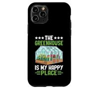 The Greenhouse is My Happy Place Amusant Jardinage Coque pour iPhone 11 Pro