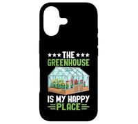The Greenhouse is My Happy Place Amusant Jardinage Coque pour iPhone 17