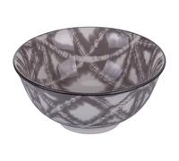 The Grey Lot de 6 bols ronds en porcelaine, 600 ml