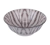 The Grey Lot de 6 grands bols ronds en porcelaine, 1200 ml