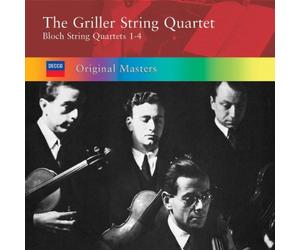 The Griller String Quartet - Bloch - Les 4 Quatuors à cordes - enr. 1954 - (Coll. Original Masters)