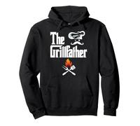 The Grillfather BBQ Grill & Smoker Graphic Tees Barbecue Dad Sweat à Capuche