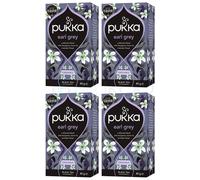 Thé gris Pukka Earl - 20 sachets (paquet de 4)