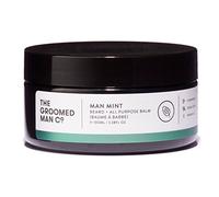 The Groomed Man Menthe Man Baume à Barbe 100 ml Baume à barbe et tout usage à absorption rapide et à faible cire