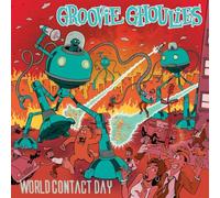 The Groovie Ghoulies - World Contact Day [Vinyl Lp] Colored Vinyl, Orange, Yellow