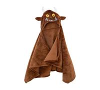 The Gruffalo Couverture Polaire à Capuche Officielle | Jet Polaire Ultra Doux et Chaud avec Capuche | Design Woodland avec Capuche 3D | Parfait pour Maison, Chambre, soirées Pyjama et Camping