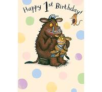 The Gruffalo Gr006 "1st" carte d'anniversaire