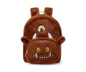 The Gruffalo Mini sac à dos en fourrure pour enfants | Sac à dos pelucheux marron avec sangles réglables | Sac fantaisie pour enfants avec oreilles et cornes 3D | Série de livres d'histoire