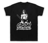 The Guns Of Brixton Conan The Barbarian Crush Your Enemies T-Shirt des Hommes, Noir, 4XL