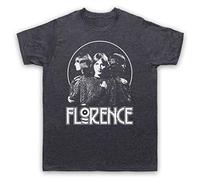 The Guns Of Brixton Florence Welch Florence and The Machine Triple Face T-Shirt des Hommes, Ardoise Classique, XL
