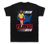 The Guns Of Brixton Forrest Gump Run Forrest Run T-Shirt des Hommes, Noir, Medium