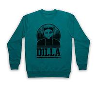 The Guns Of Brixton J Dilla Tribute Sweat-Shirt des Adultes, Vert Jade, Medium