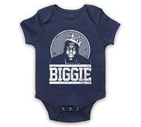 The Guns Of Brixton Notorious BIG Biggie Tribute Bébé Barboteuse Bodys, Bleu Fonce, 3-6 Mois